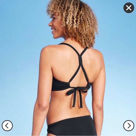 Metallic Bikini swimsuit Top Shade Shore 32D - Picture 2 of 6